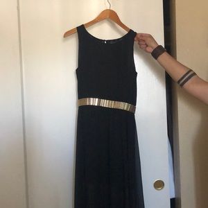 Black long dress!